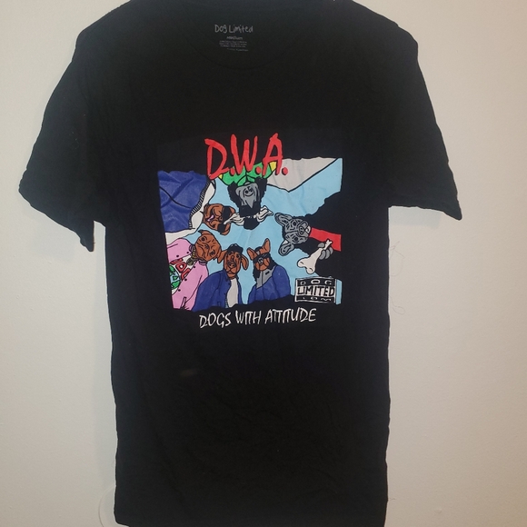 DWA Dogs With Attitude Dog Limited Shirt Size Medium - Picture 1 of 4